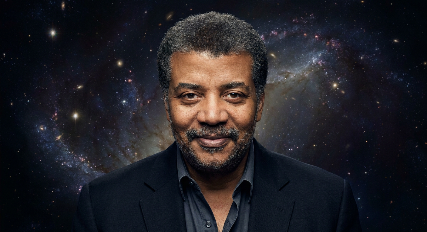 Portrait of Neil deGrasse Tyson