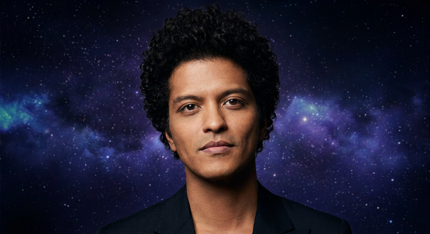Portrait of Bruno Mars