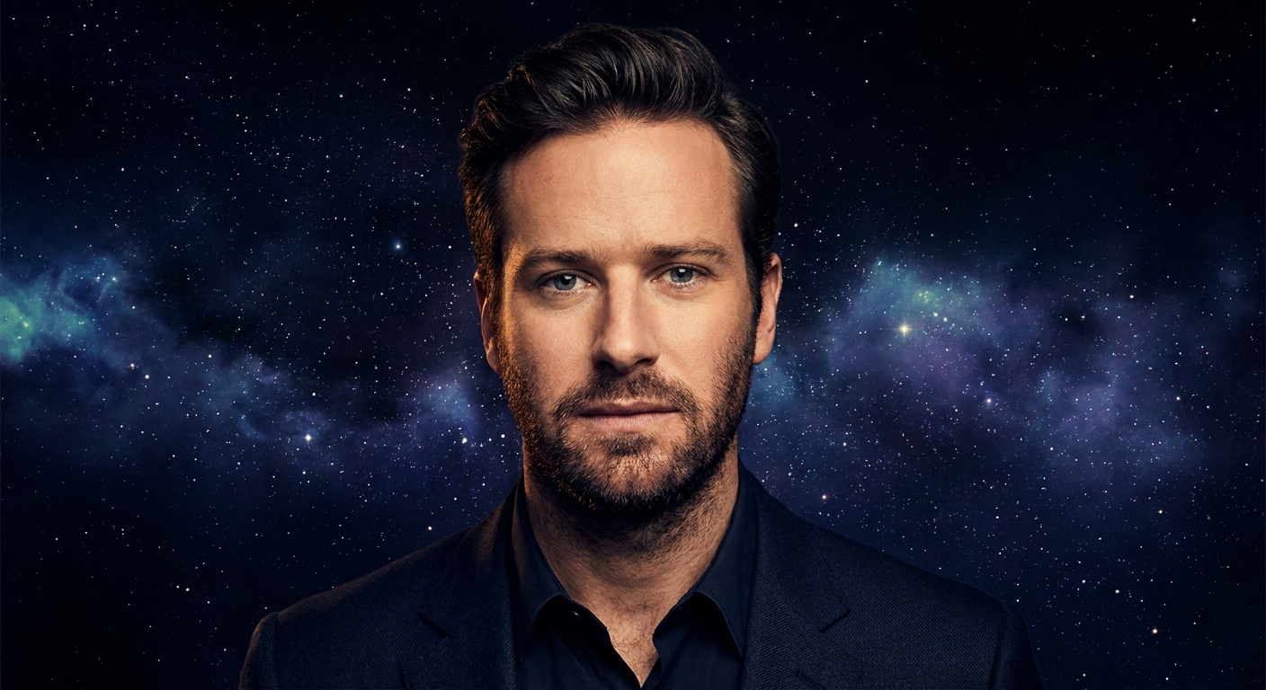 Portrait of Armie Hammer