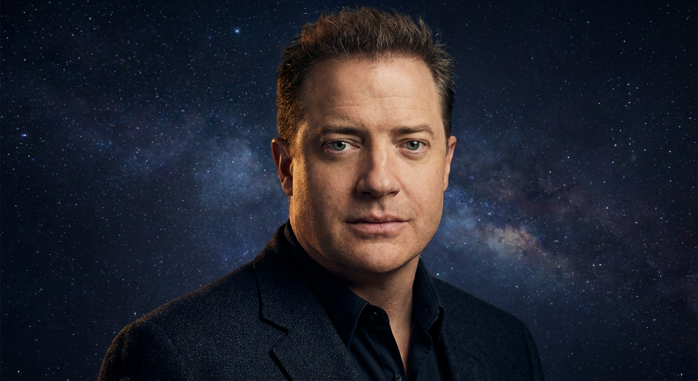 Portrait of Brendan Fraser