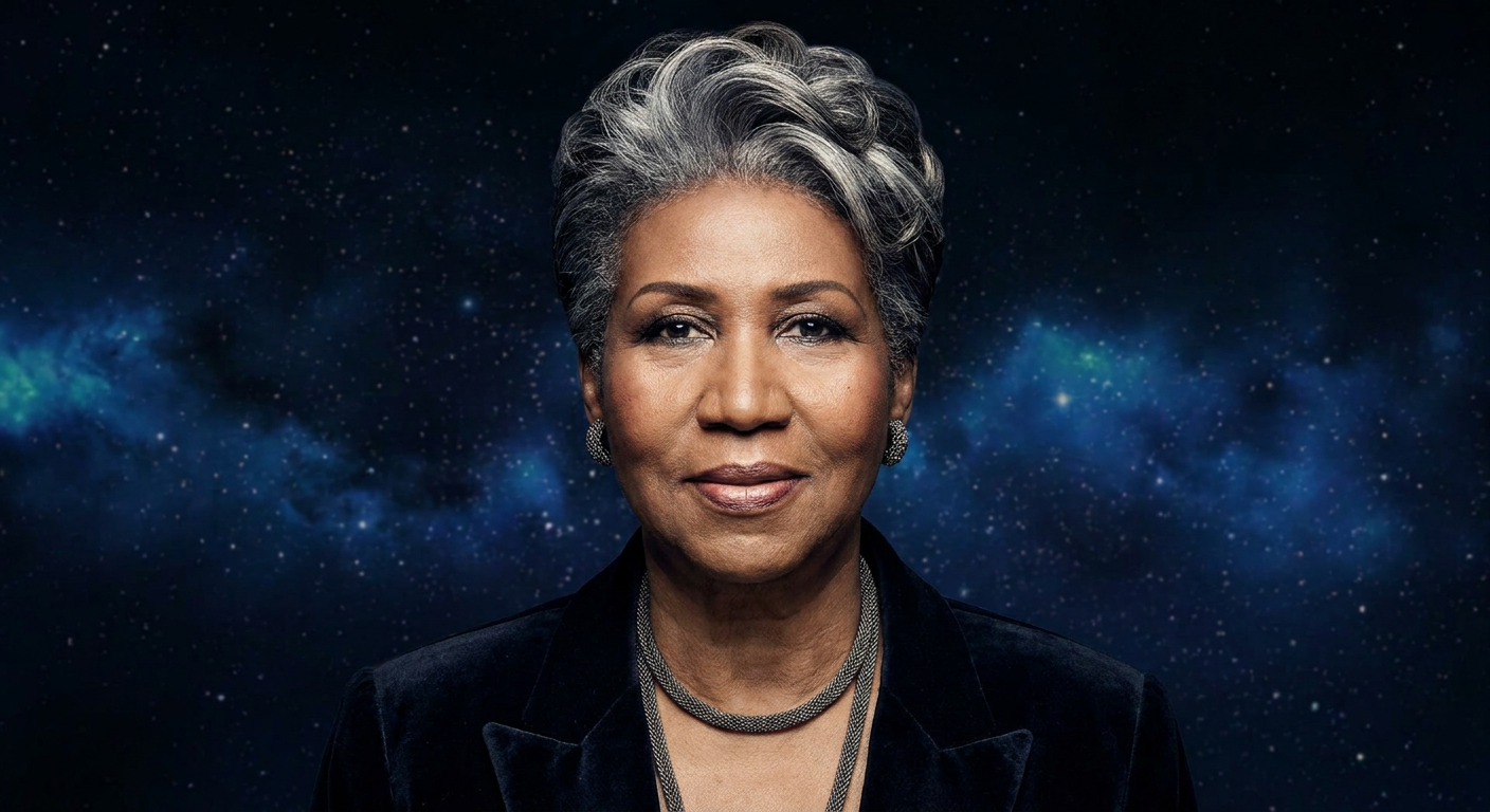 Portrait of Aretha Franklin