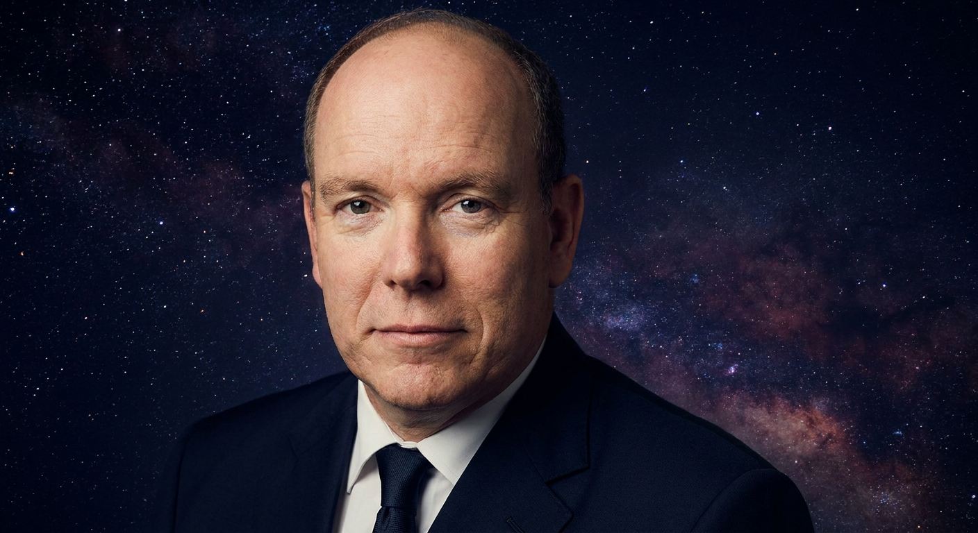 Portrait of Albert II, Prince of Monaco