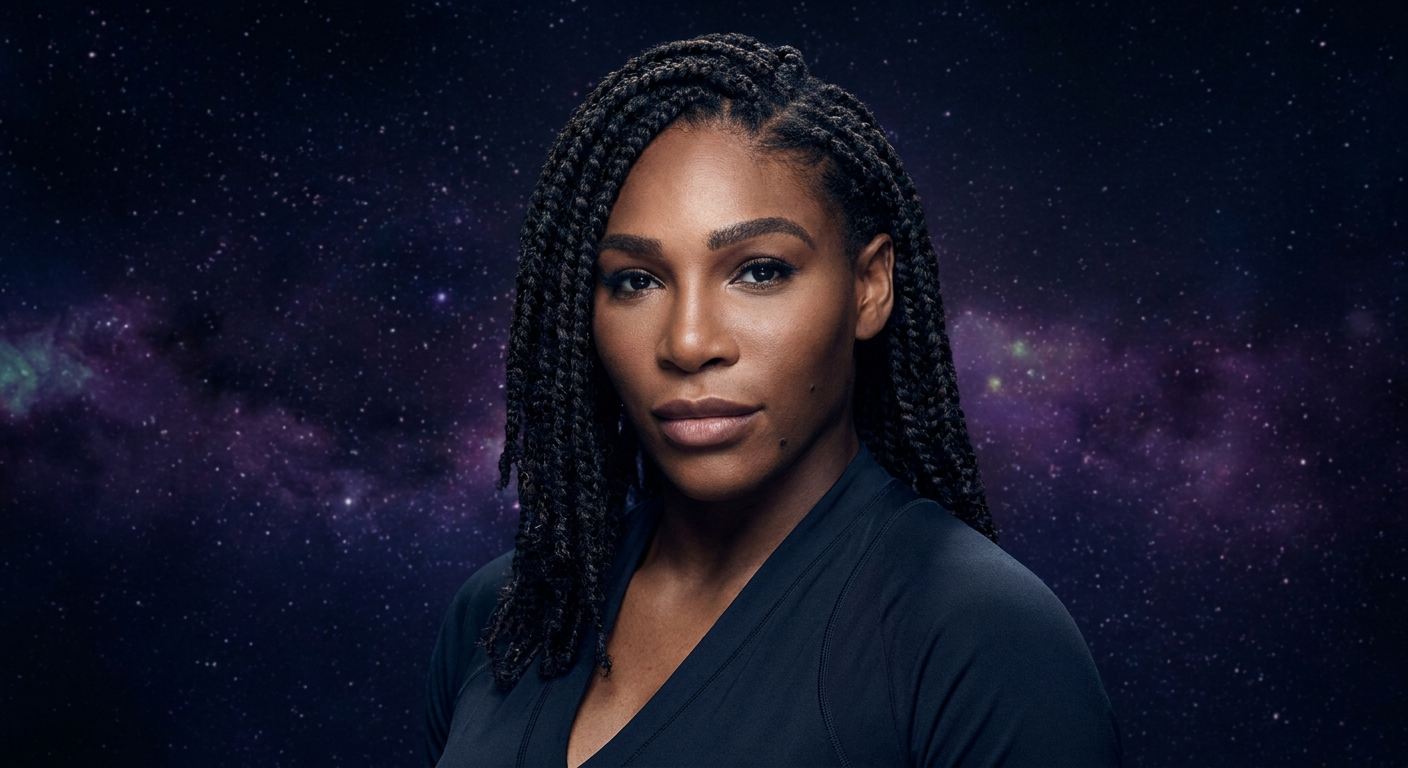 Portrait of Serena Williams