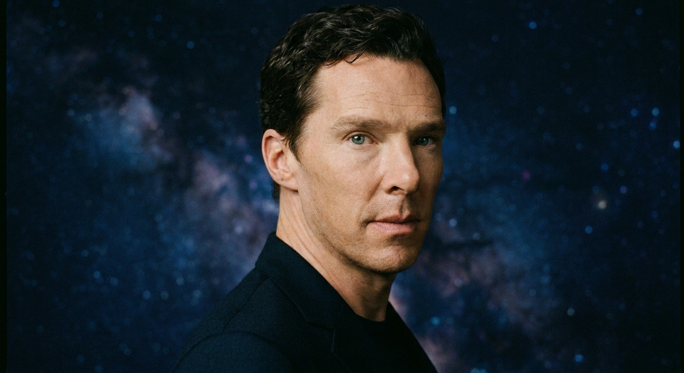 Portrait of Benedict Cumberbatch