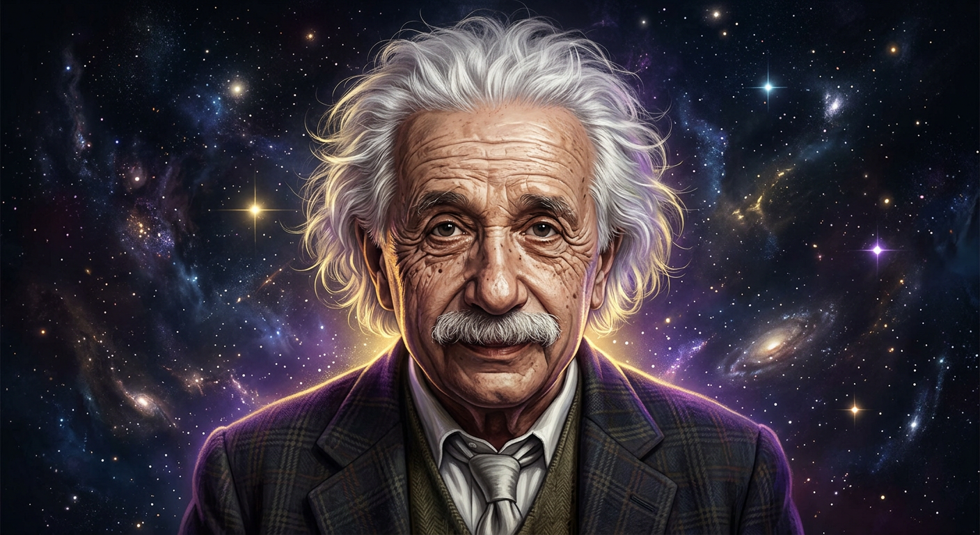 Portrait of Albert Einstein