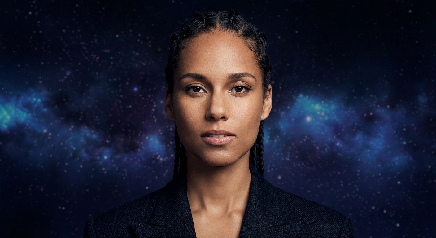 Portrait of Alicia Keys