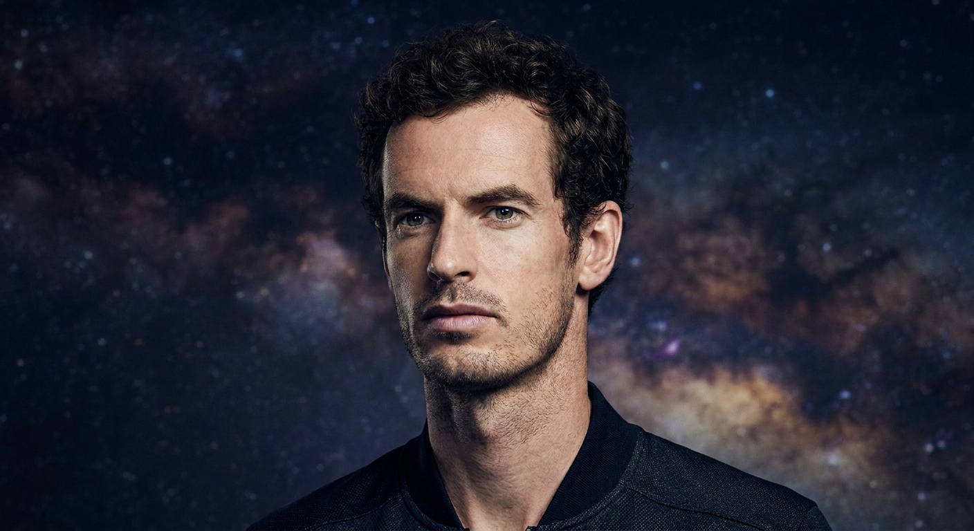 Portrait of Andy Murray