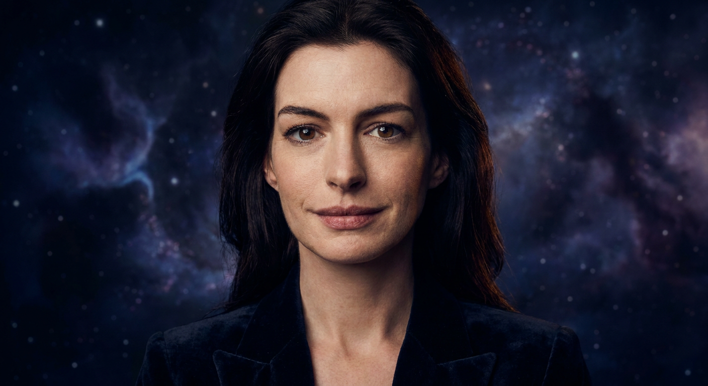 Portrait of Anne Hathaway