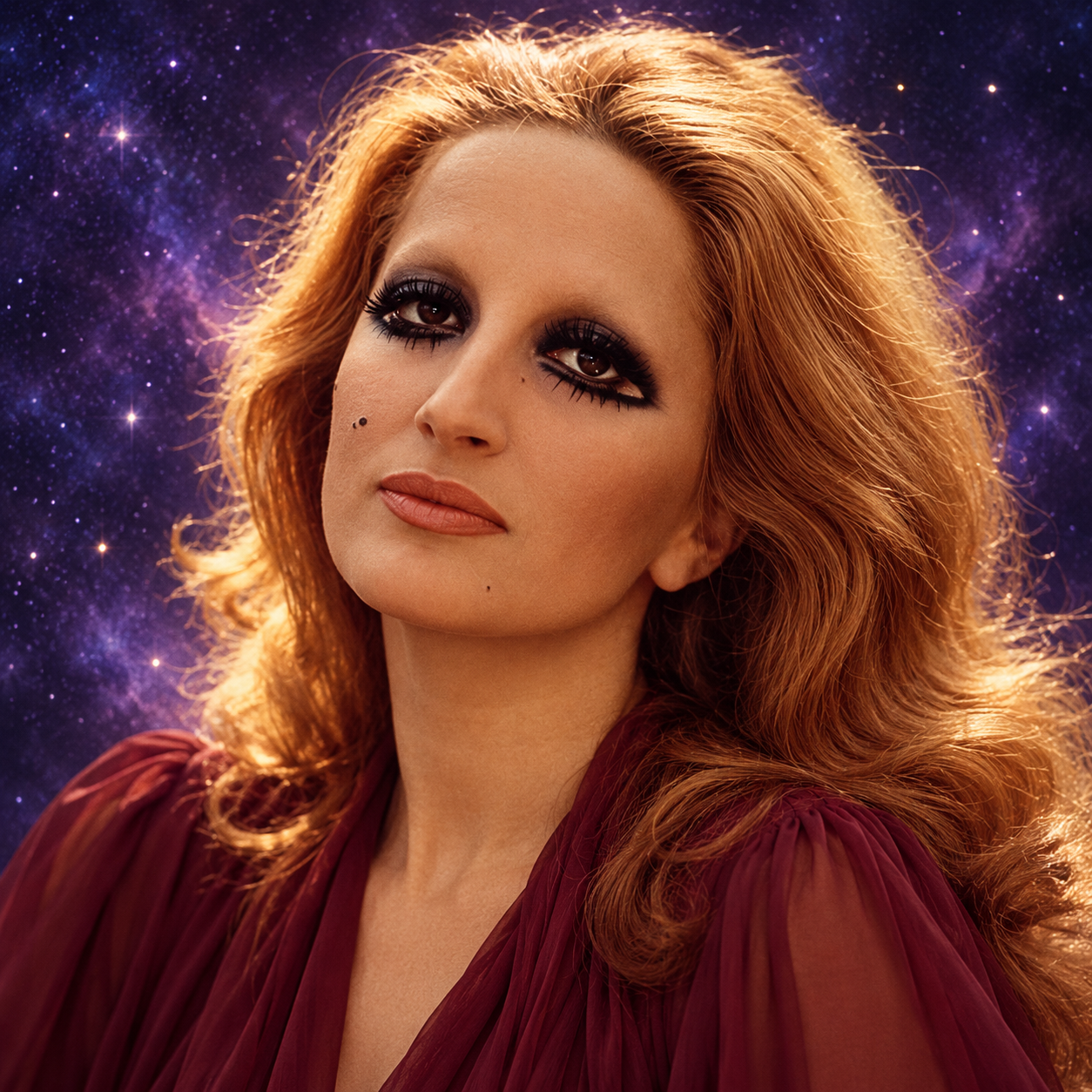 Portrait of Mina (Italian singer)