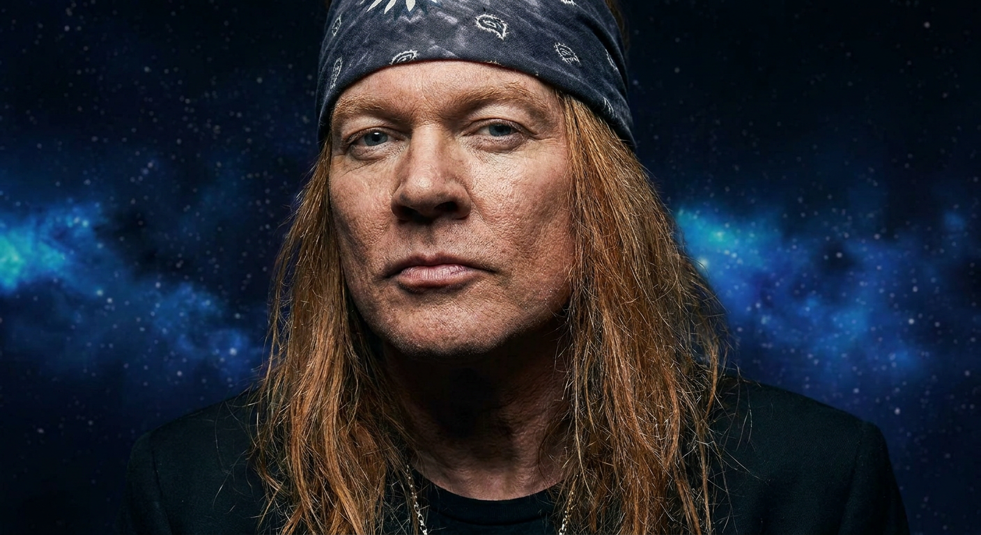 Portrait of Axl Rose