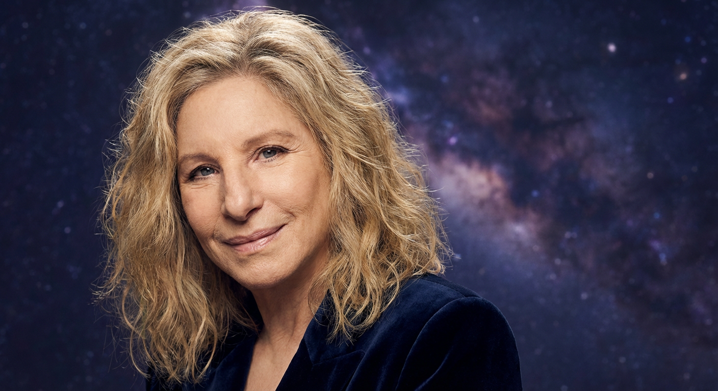 Portrait of Barbra Streisand
