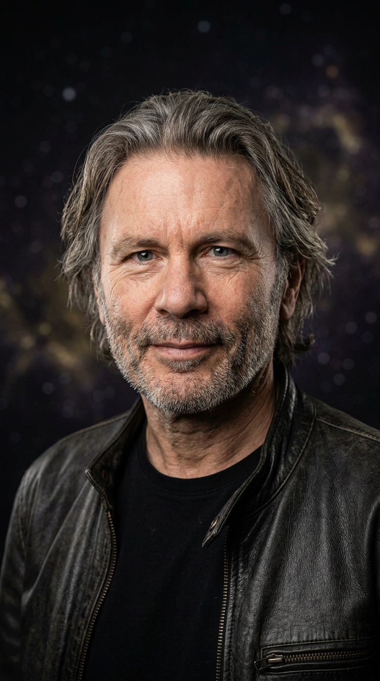 Portrait of Bruce Dickinson
