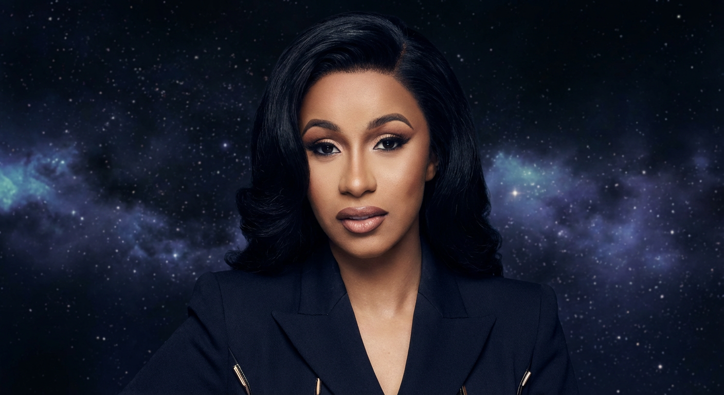 Portrait of Cardi B