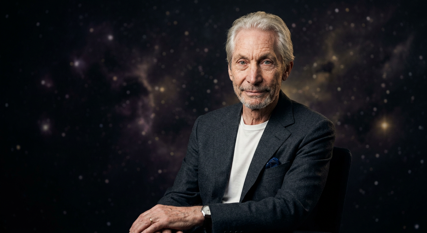 Portrait of Charlie Watts