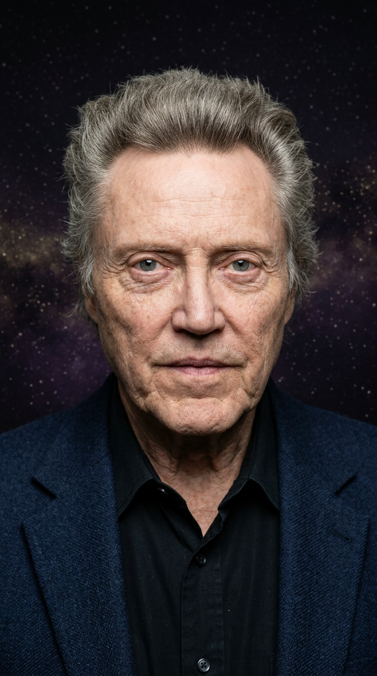 Portrait of Christopher Walken