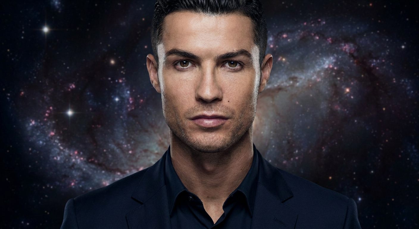 Portrait of Cristiano Ronaldo