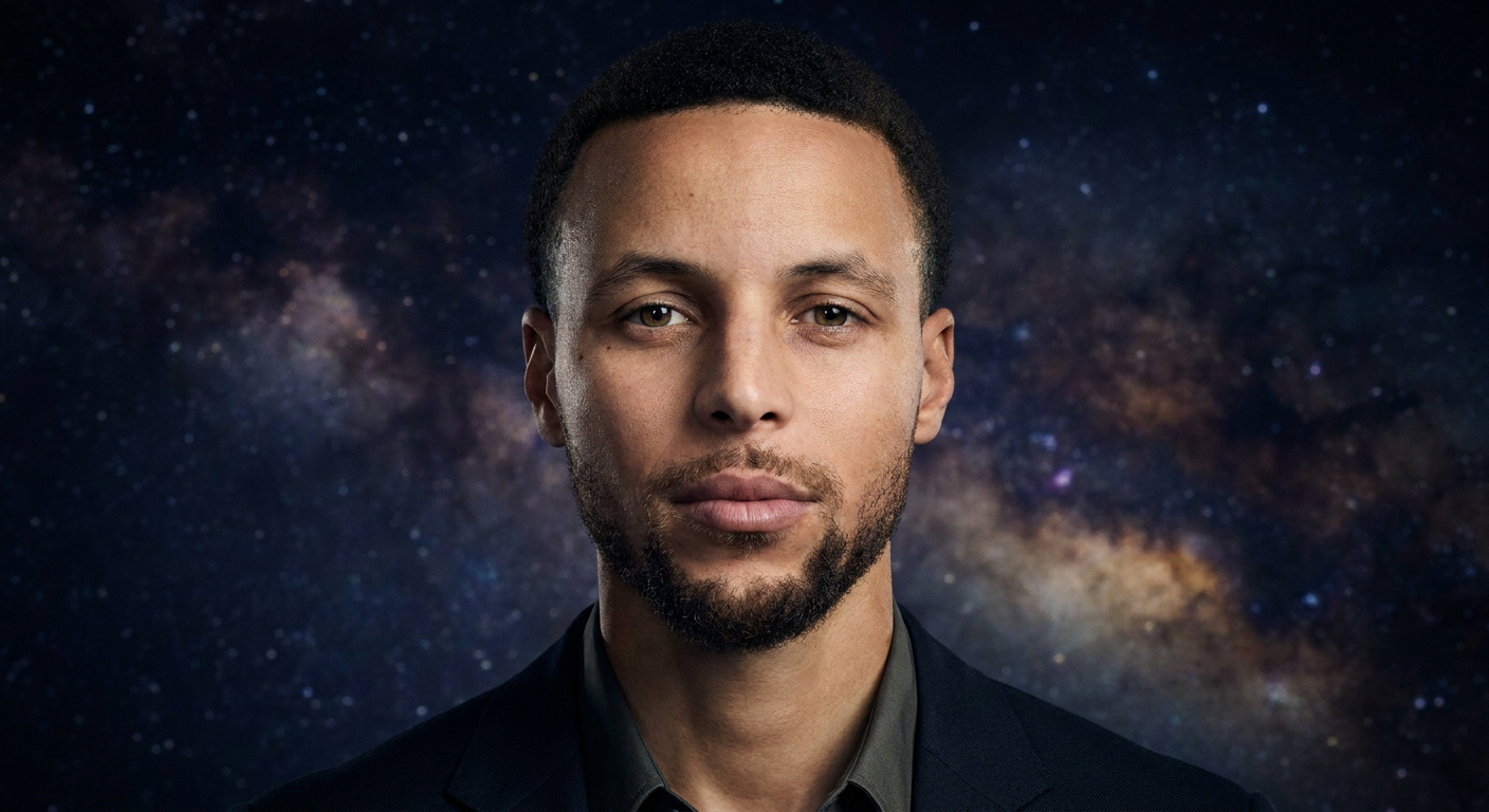 Portrait of Stephen Curry