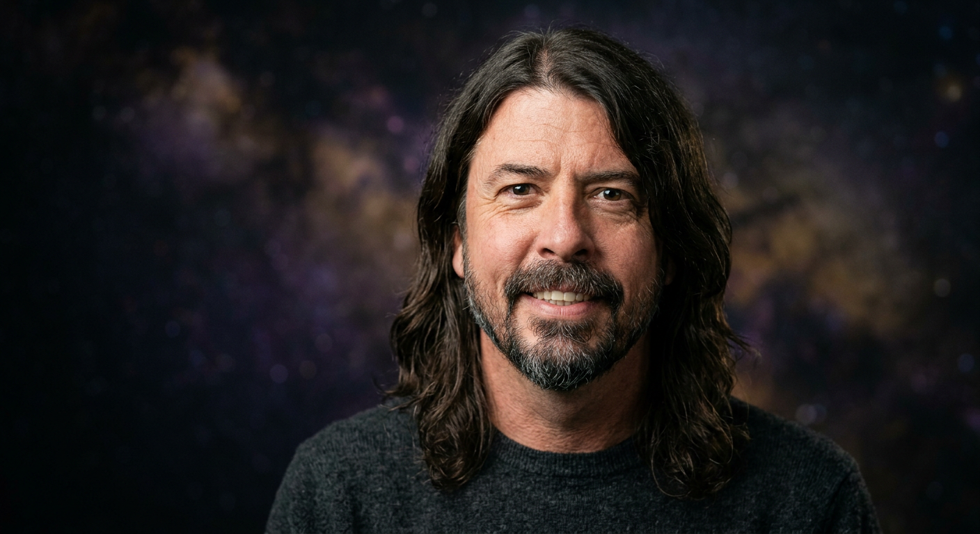 Portrait of Dave Grohl