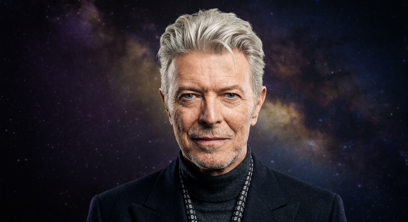 Portrait of David Bowie