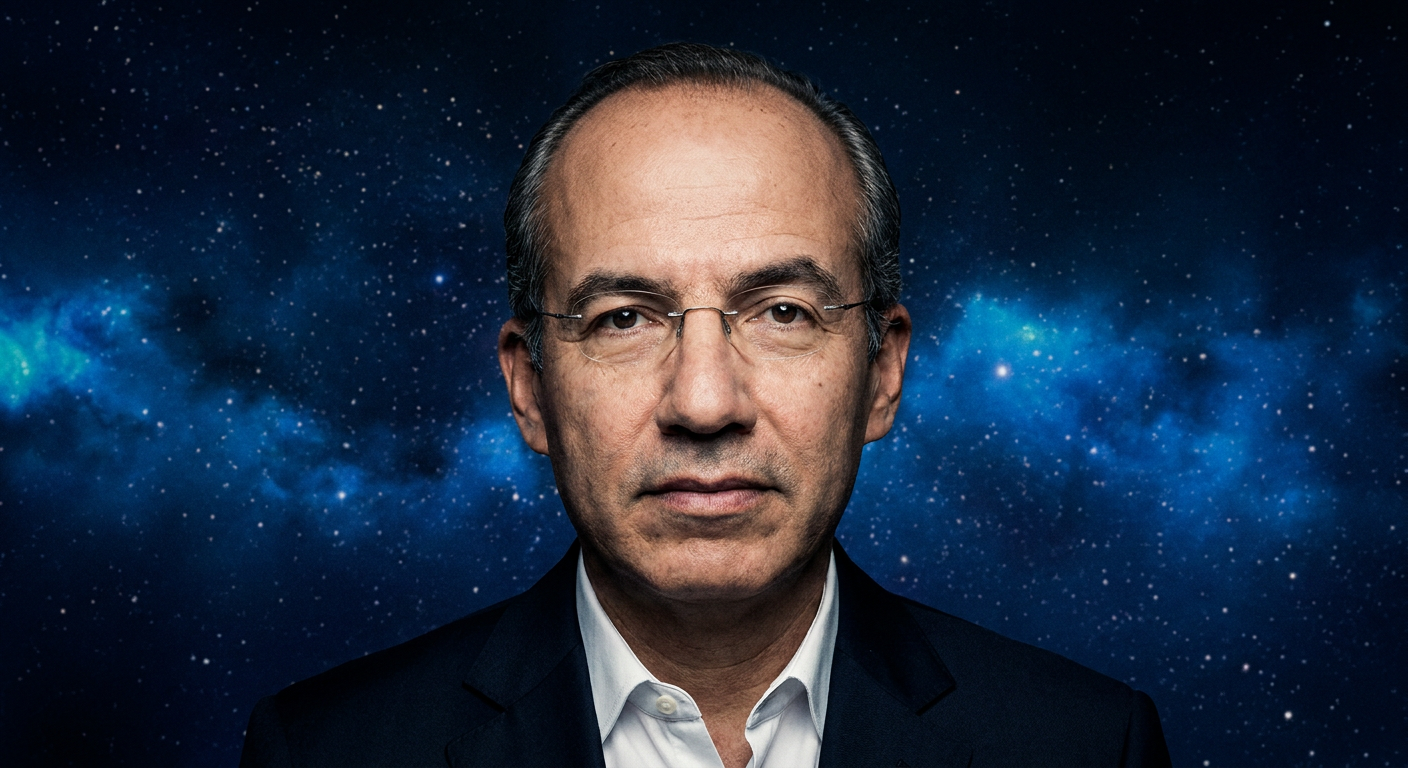 Portrait of Felipe Calderon