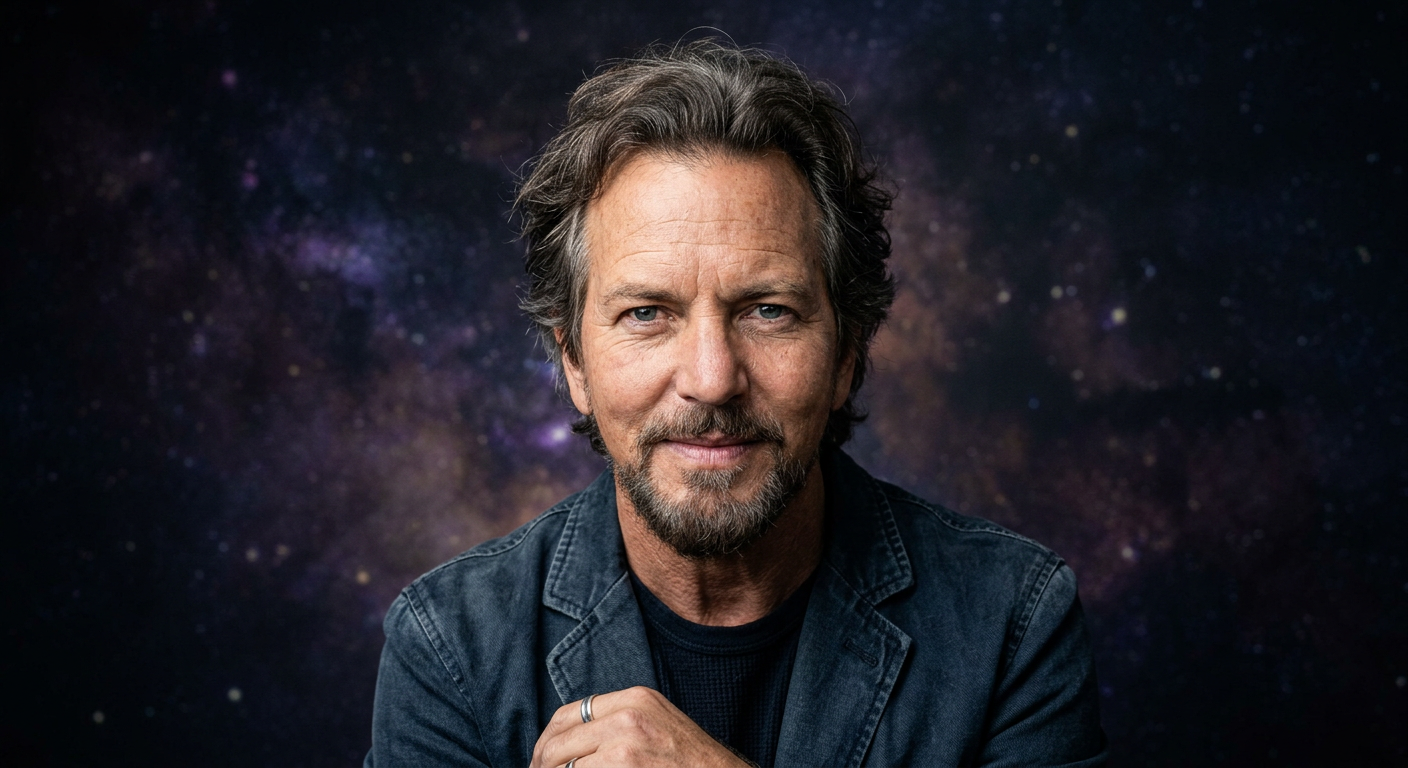 Portrait of Eddie Vedder