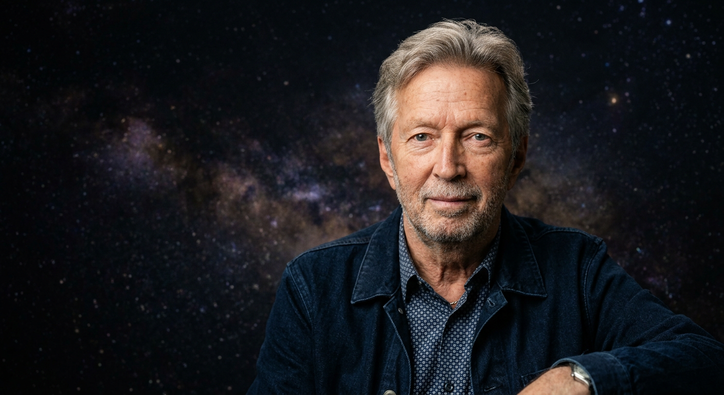 Portrait of Eric Clapton
