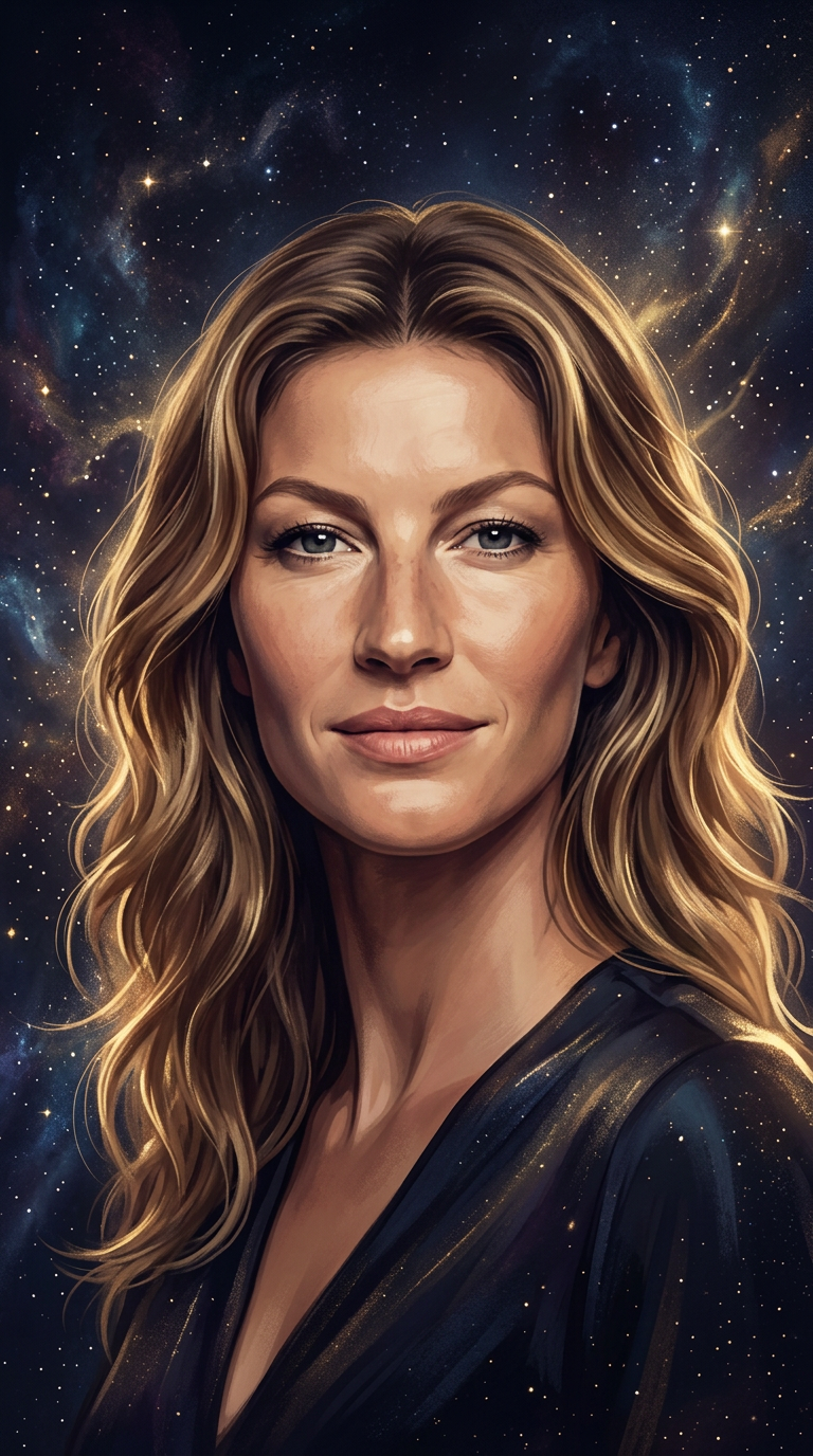 Portrait of Gisele Bündchen