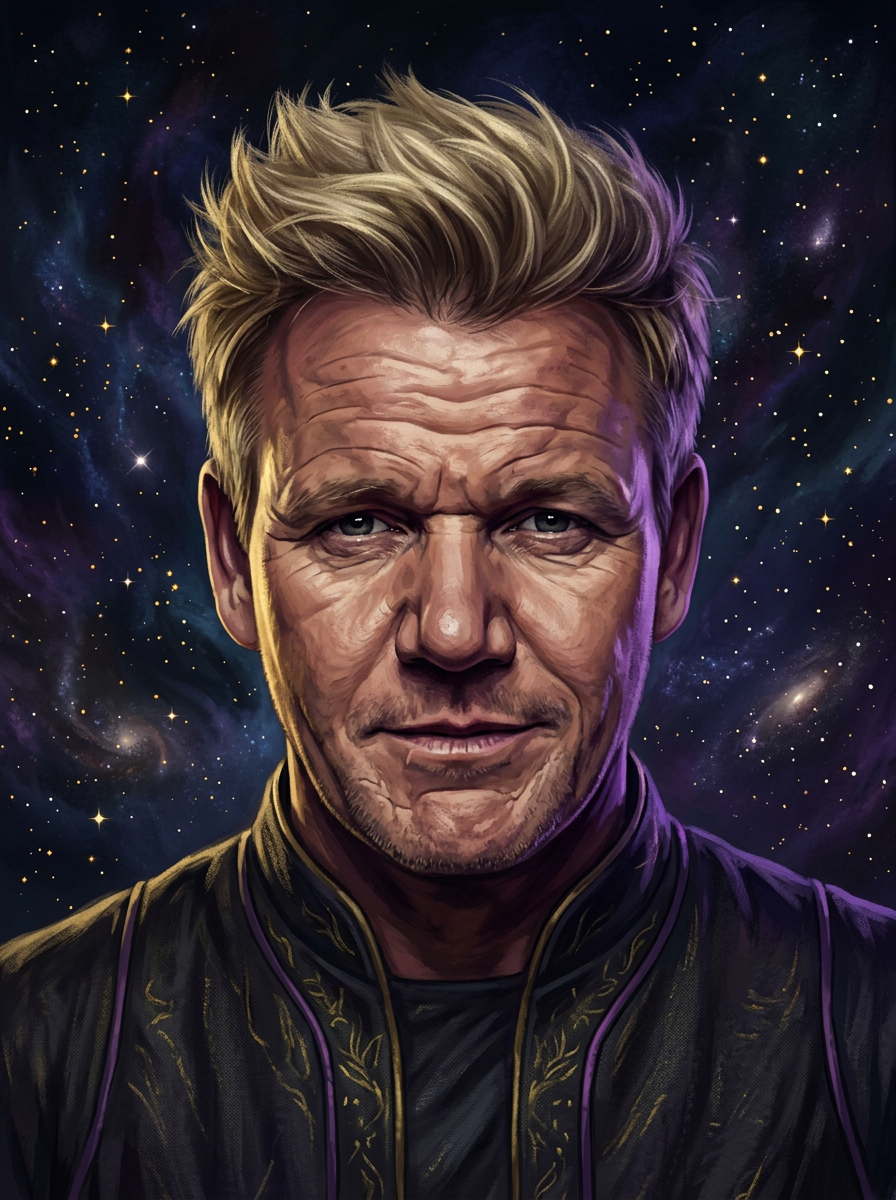 Portrait of Gordon Ramsay