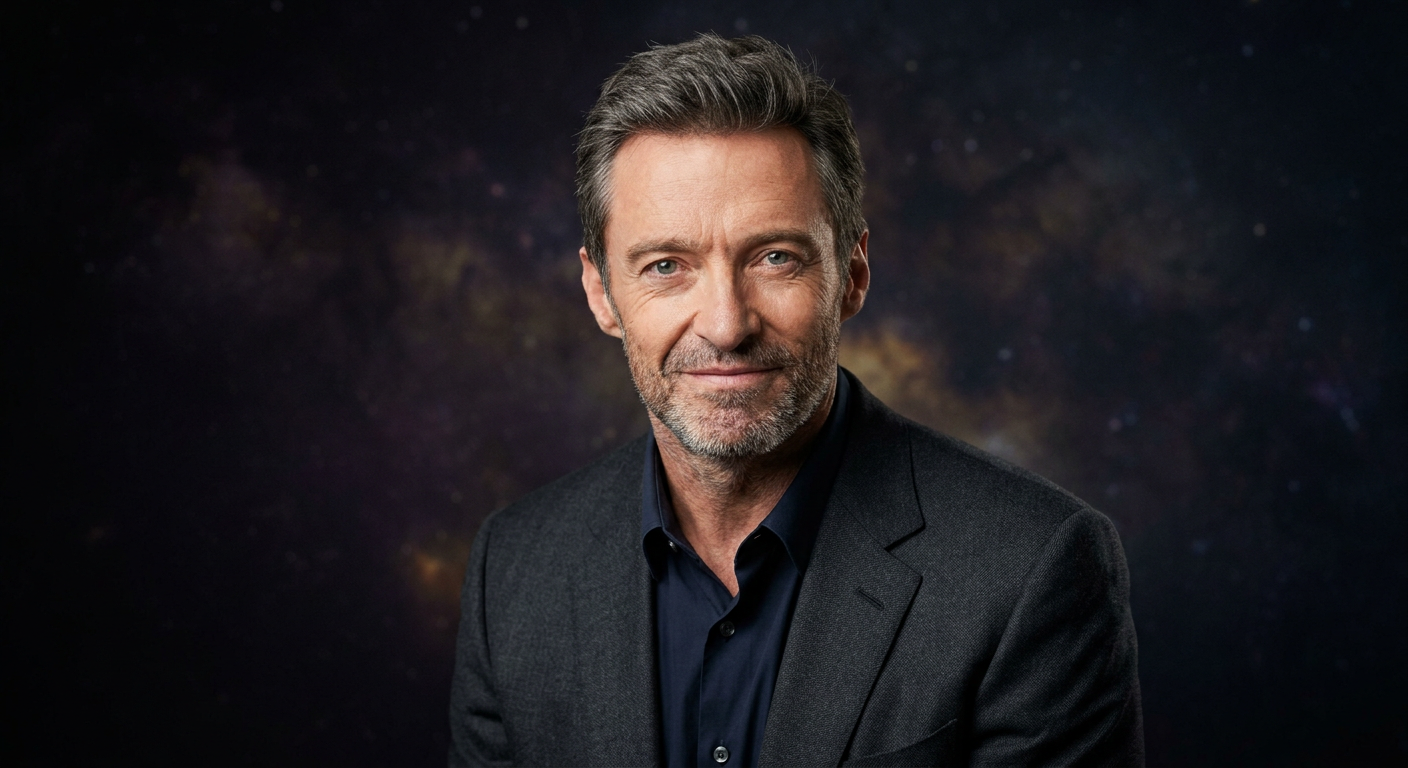 Portrait of Hugh Jackman