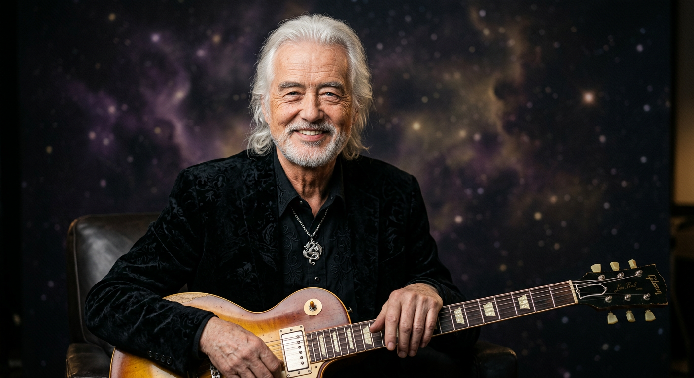 Portrait of Jimmy Page