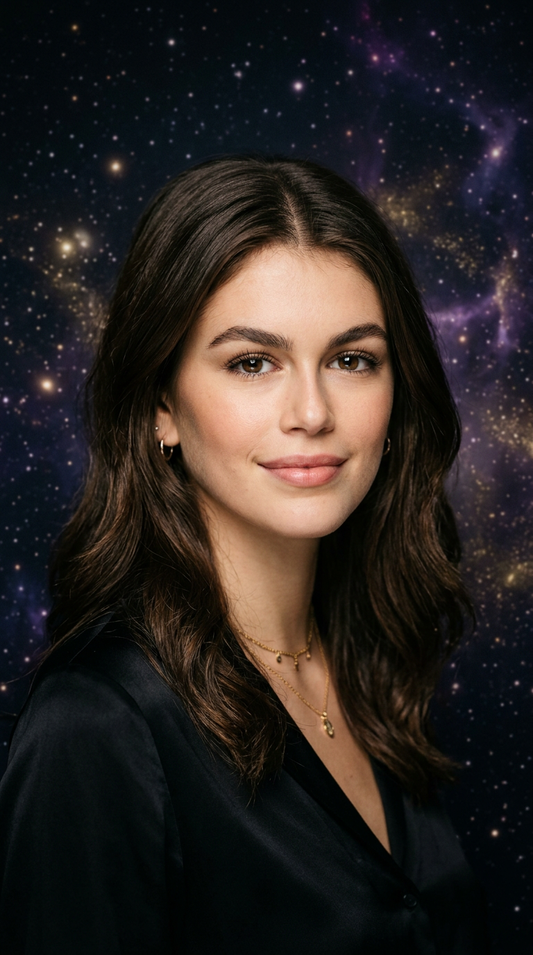 Portrait of Kaia Gerber