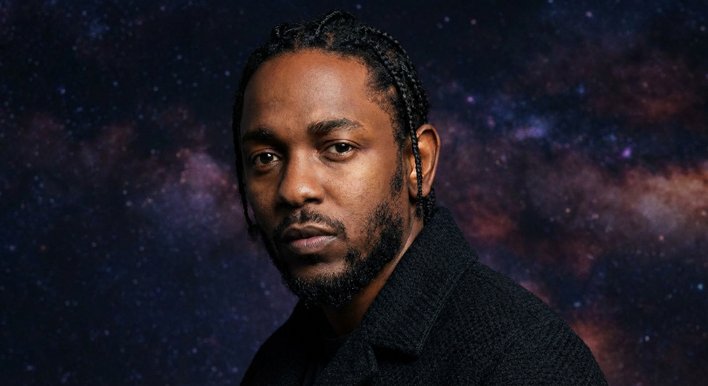 Portrait of Kendrick Lamar
