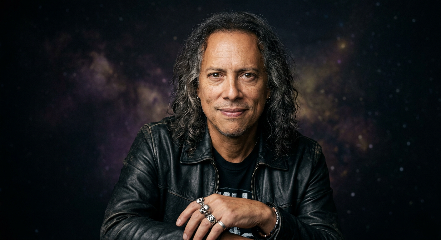 Portrait of Kirk Hammett