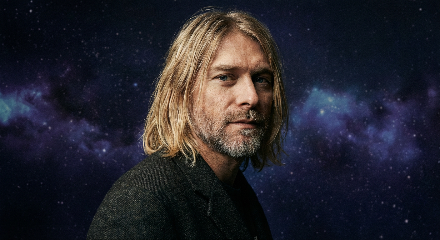 Portrait of Kurt Cobain