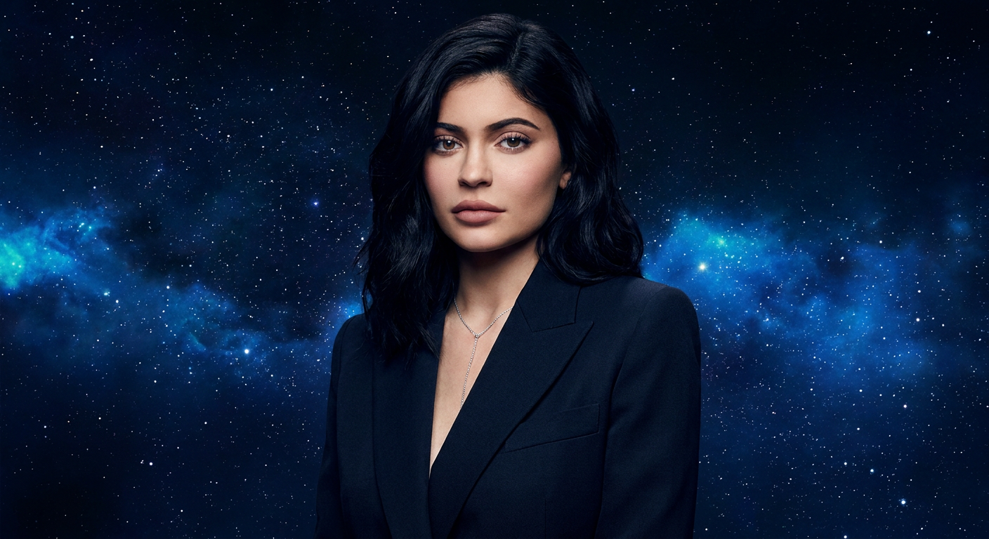 Portrait of Kylie Jenner