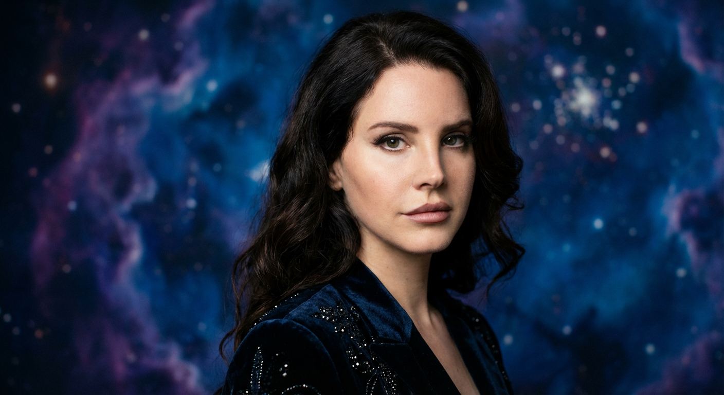 Portrait of Lana Del Rey