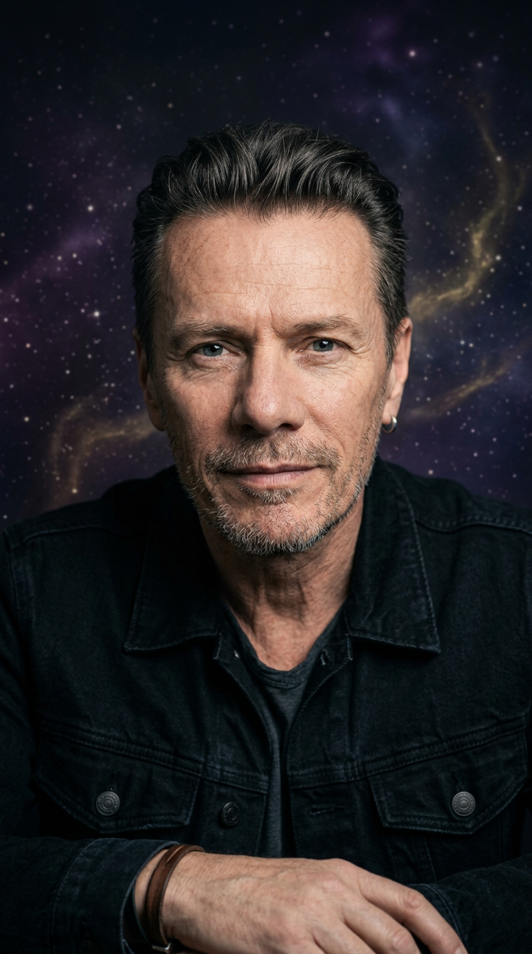 Portrait of Larry Mullen Jr.