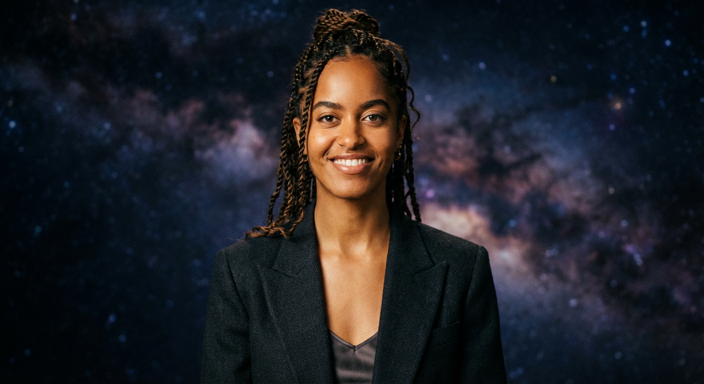 Portrait of Malia Obama
