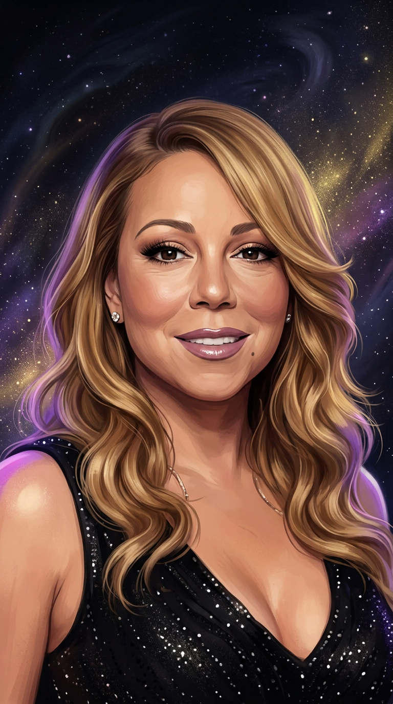 Portrait of Mariah Carey
