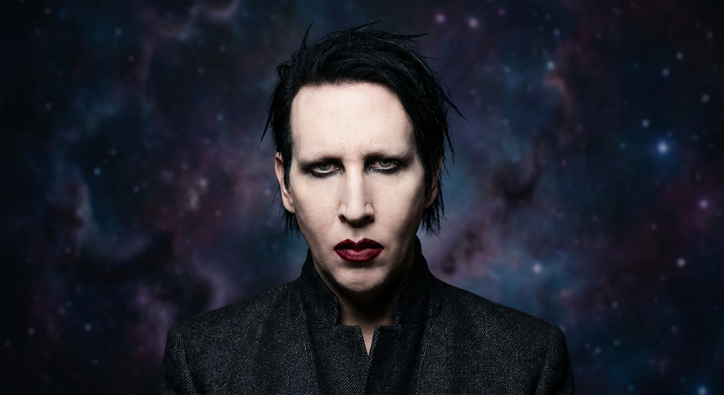 Portrait of Marilyn Manson