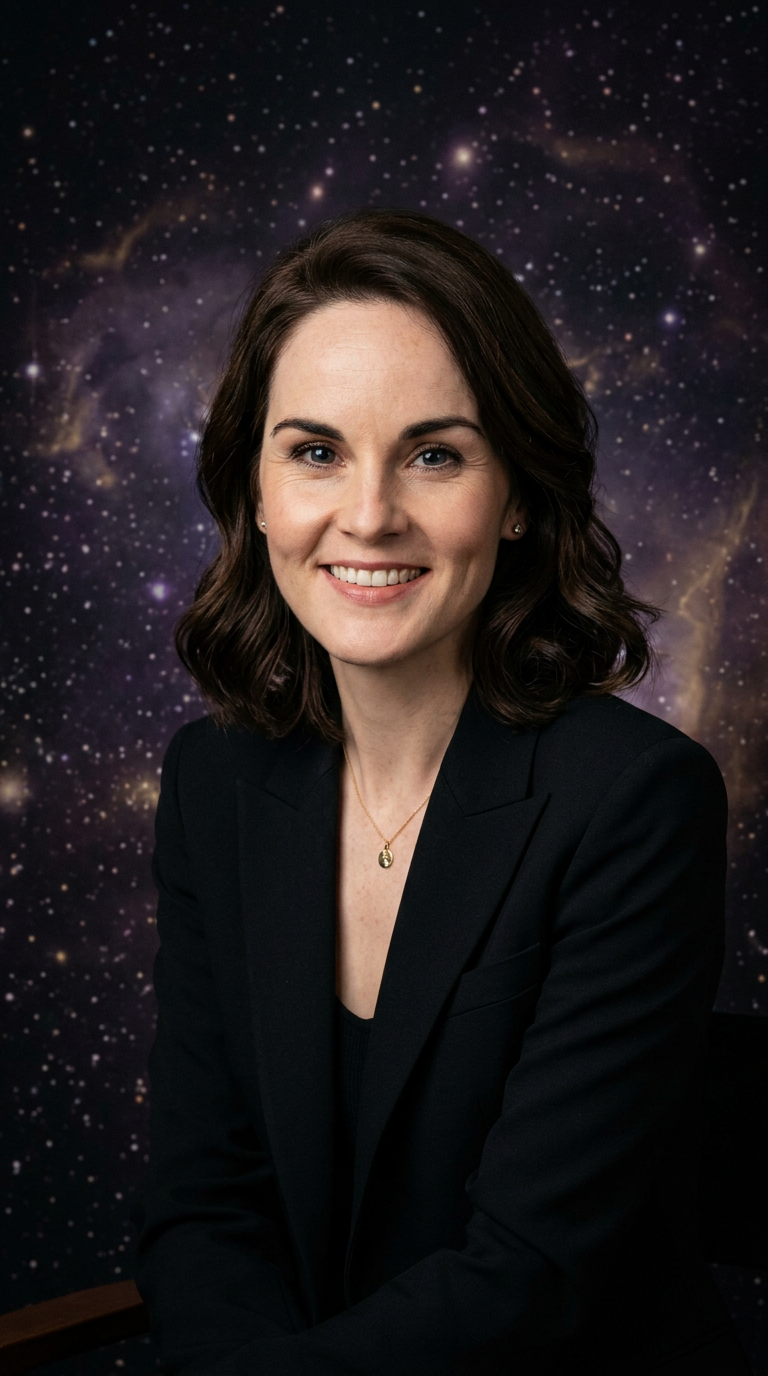Portrait of Michelle Dockery