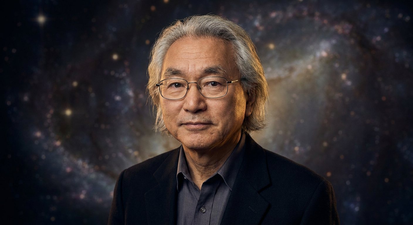 Portrait of Michio Kaku