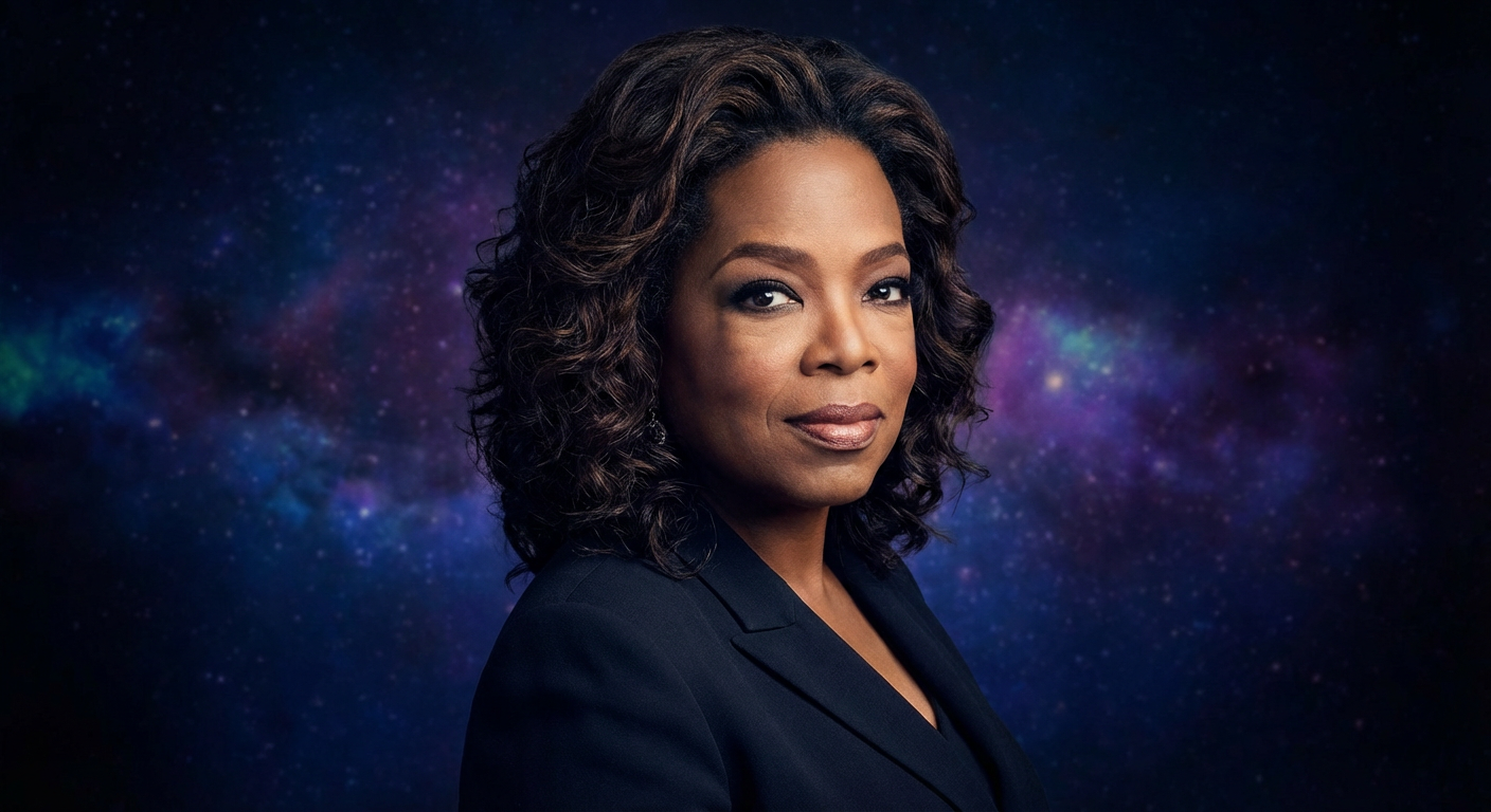 Portrait of Oprah Winfrey