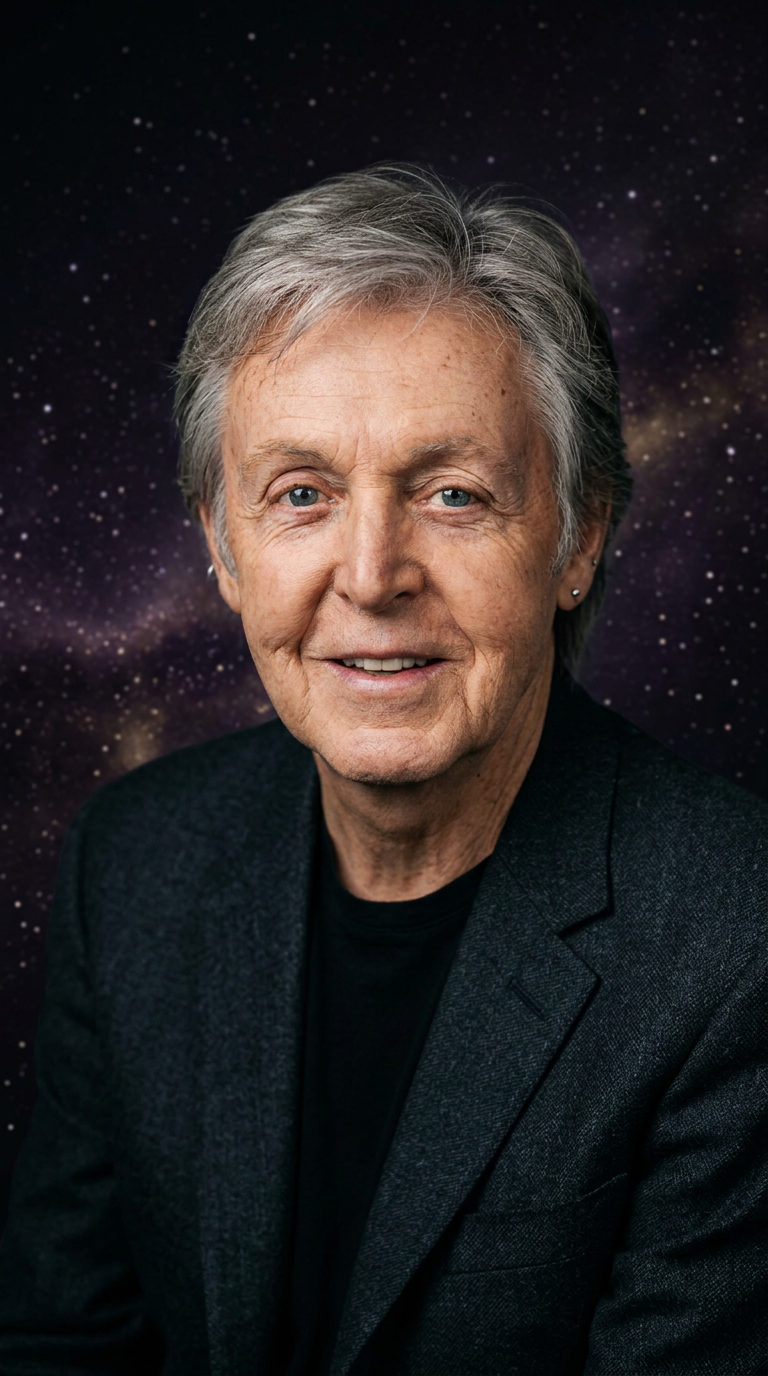 Portrait of Paul McCartney