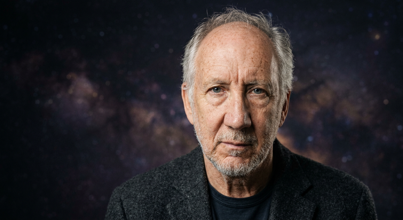 Portrait of Pete Townshend