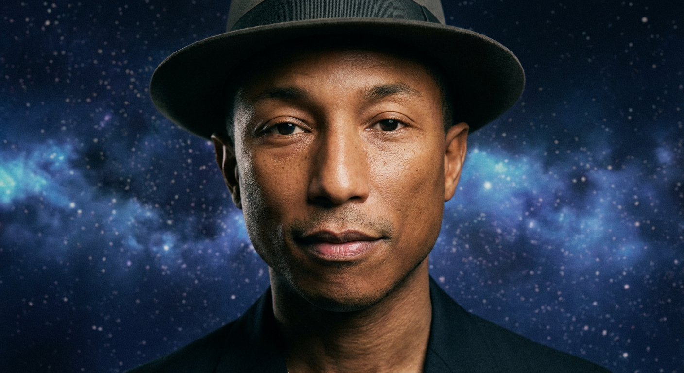 Portrait of Pharrell Williams