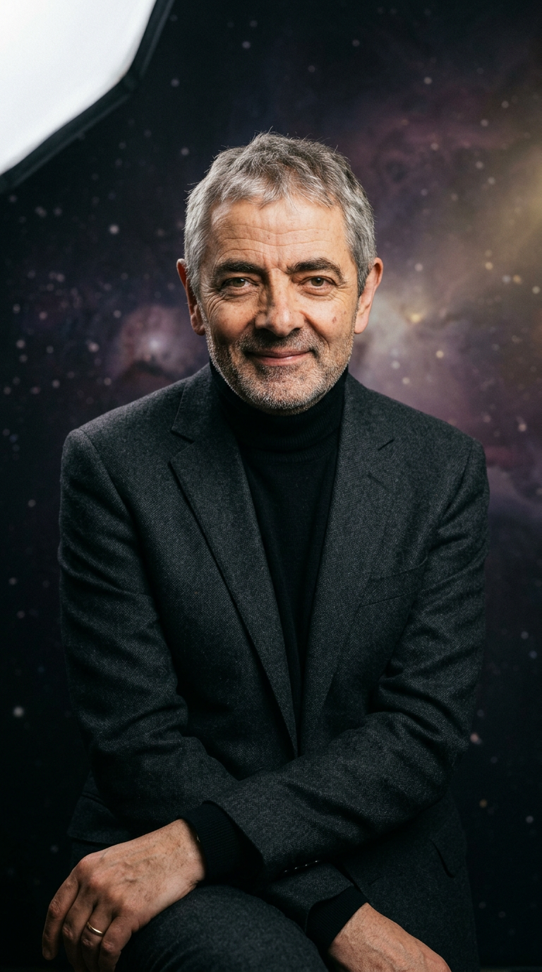 Portrait of Rowan Atkinson