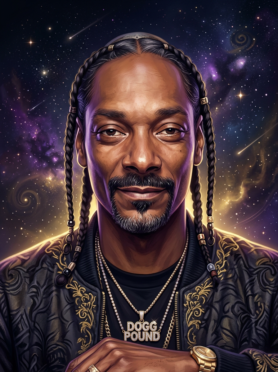 Portrait of Snoop Dogg