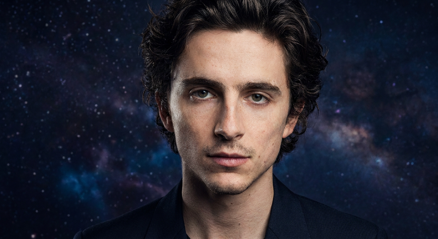 Portrait of Timothée Chalamet