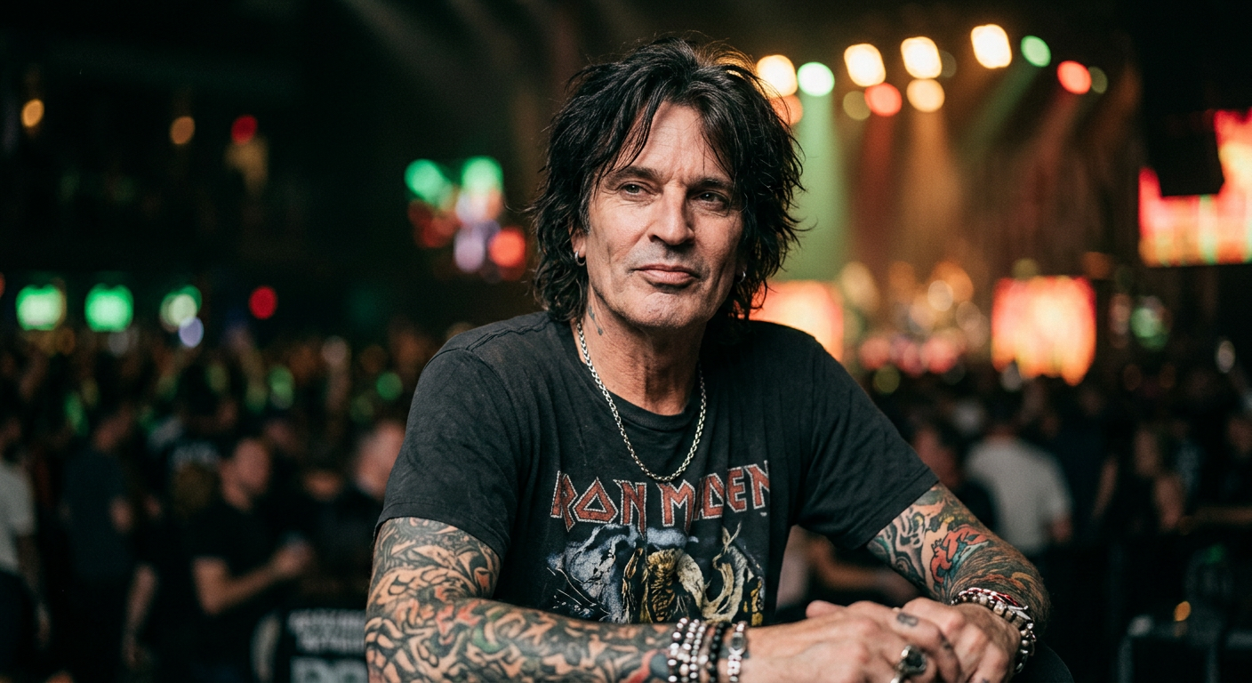 Portrait of Tommy Lee